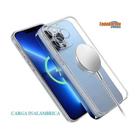 Funda Iphone XI 11 5.8 pulgadas Negra TPU LISA Silicona + Protector Cristal Templado